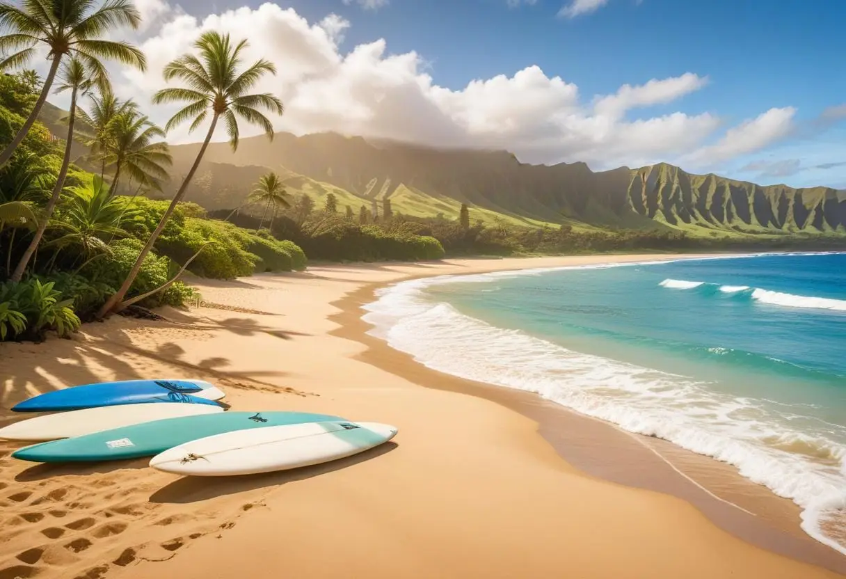 Surfing och vattensporter i Honolulu – här är allt du behöver veta! illustration