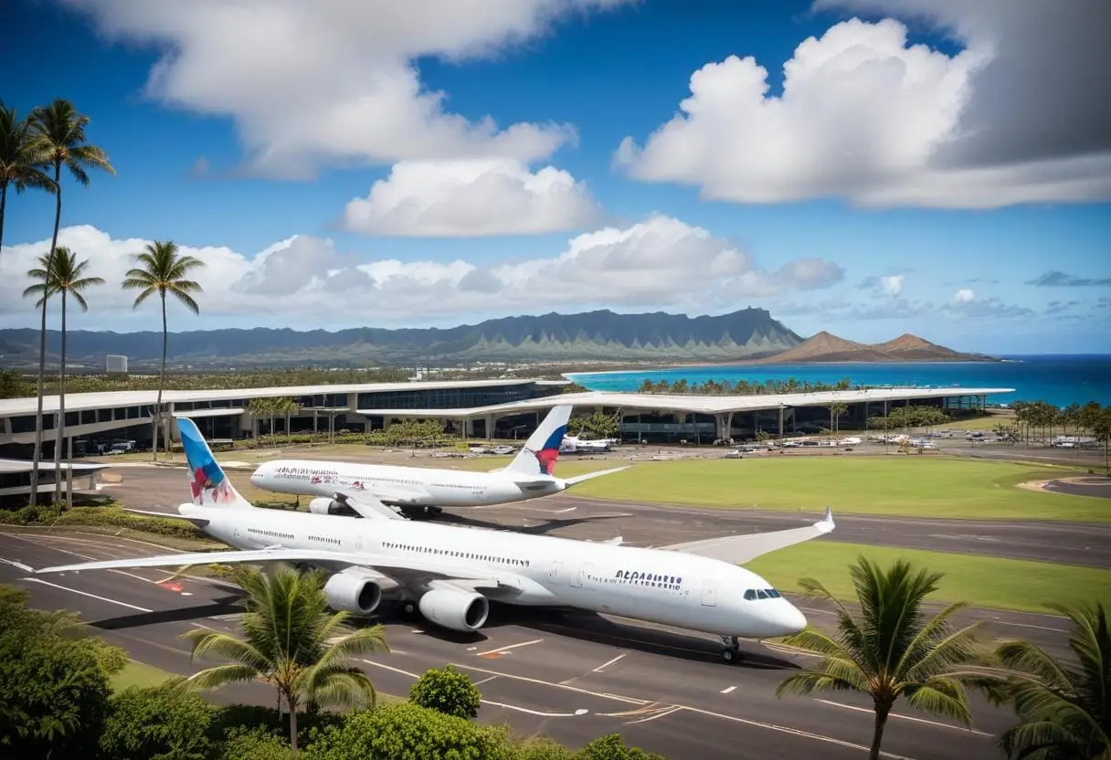 Flygplatser i närheten av Honolulu – Hitta din bästa resväg! illustration